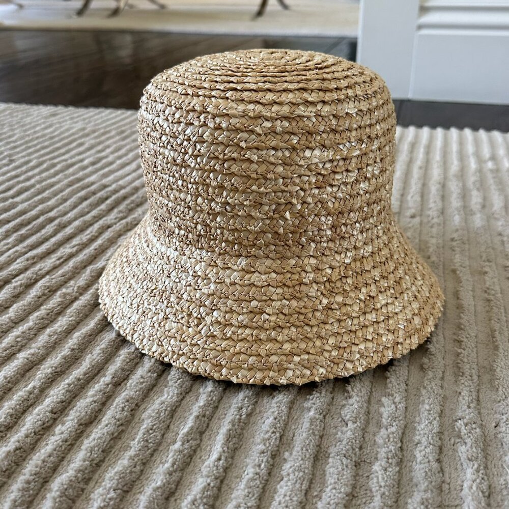 Straw Bucket Hat